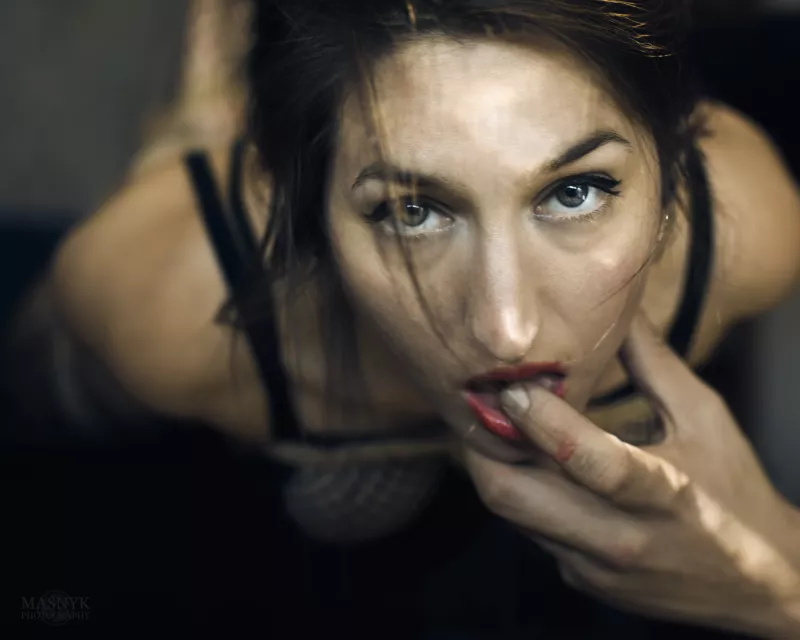  bound woman held by her hair