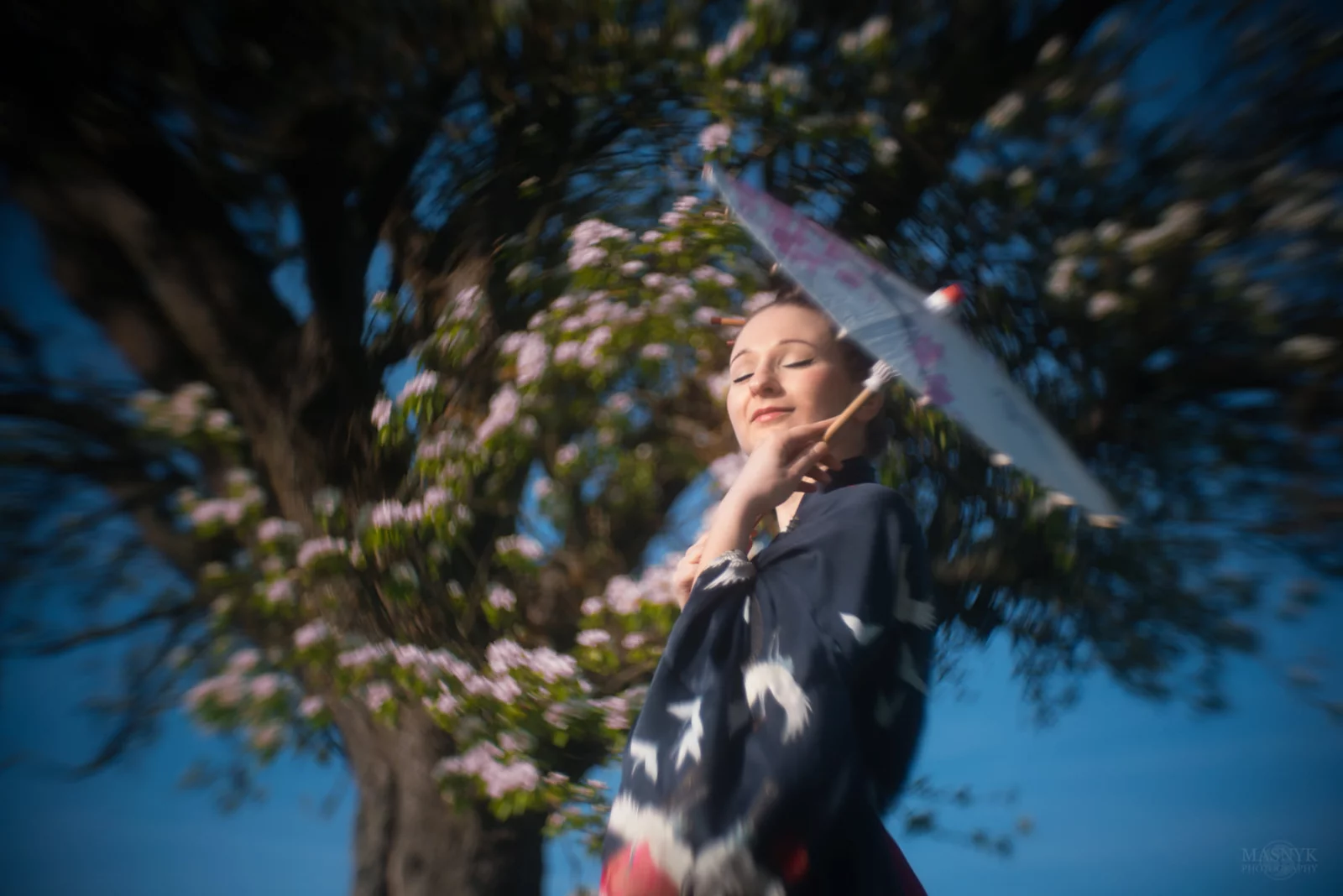 porträt im asiatischen Stil