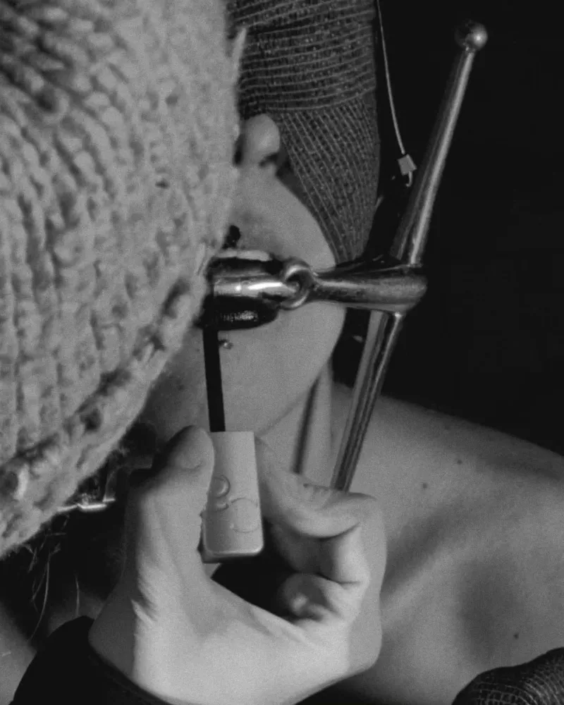 Backstage of urbex makeup by Pawel Masnyk