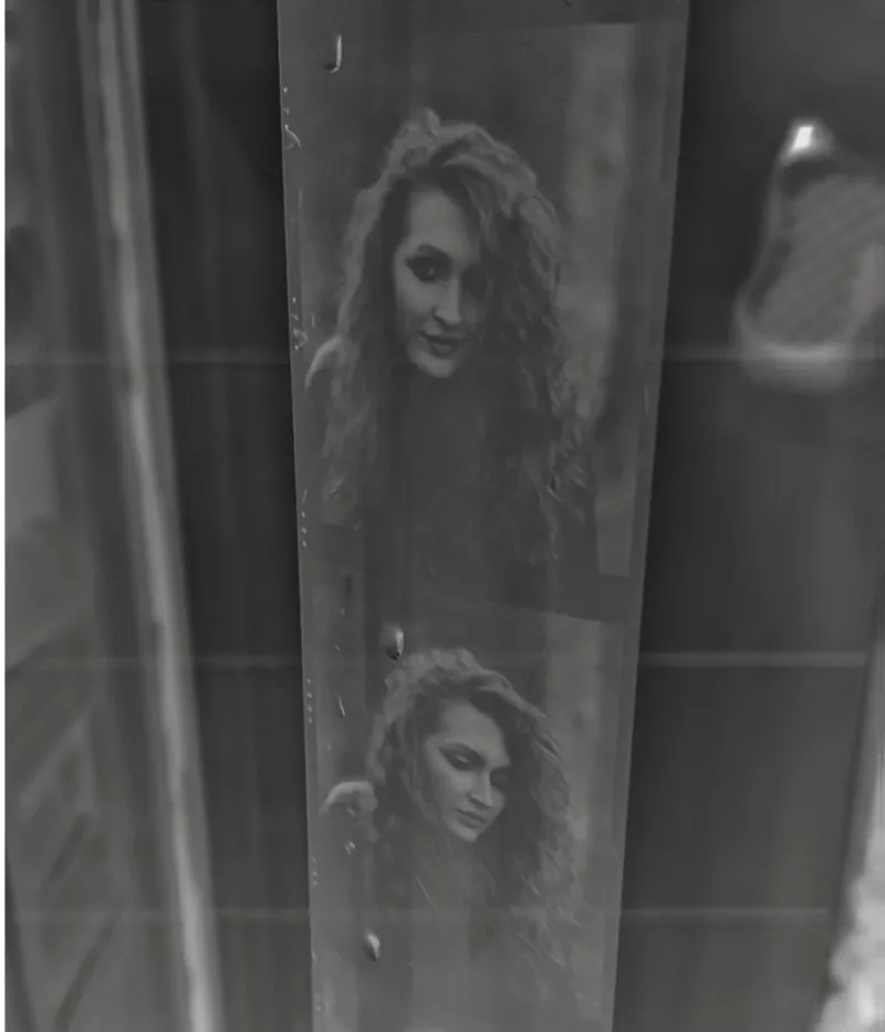 Schwarz-Weiß-Fotosession in Raciborz mit Sofiia