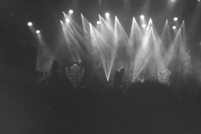 Koncert - zdjęcie analogowe